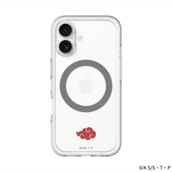 スリムプロテクションプレミアムケース with MagSafe［ NARUTO-ナルト- 疾風伝 - 暁 - マーク ］