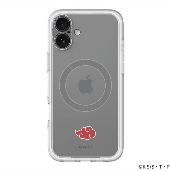 スリムプロテクションプレミアムケース with MagSafe［ NARUTO -ナルト- 疾風伝 - 暁 - マーク ］