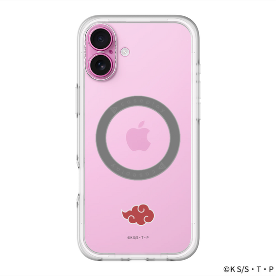 スリムプロテクションプレミアムケース with MagSafe［ NARUTO -ナルト- 疾風伝 - 暁 - マーク ］