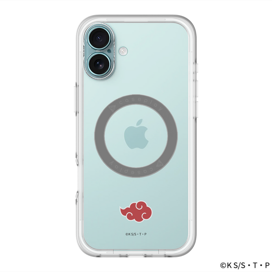 スリムプロテクションプレミアムケース with MagSafe［ NARUTO -ナルト- 疾風伝 - 暁 - マーク ］