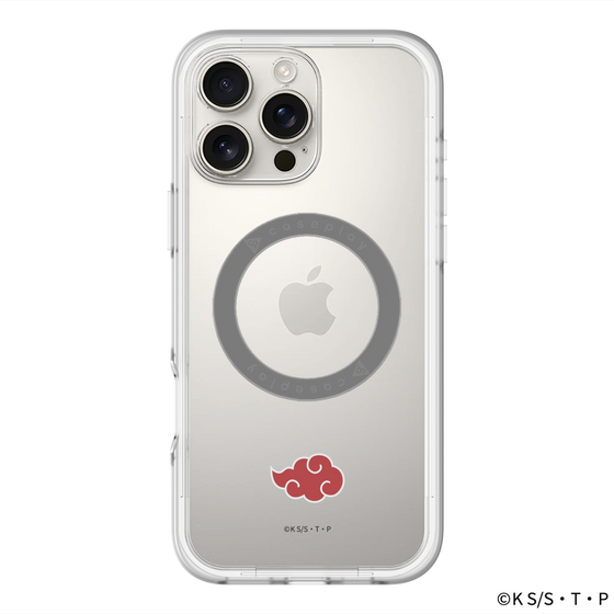 スリムプロテクションプレミアムケース with MagSafe［ NARUTO -ナルト- 疾風伝 - 暁 - マーク ］