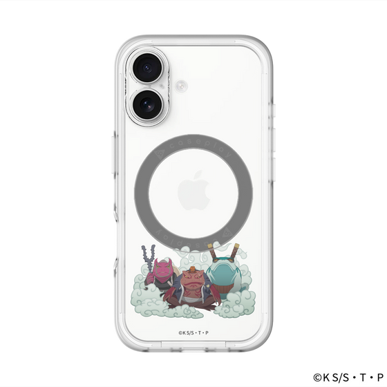 スリムプロテクションプレミアムケース with MagSafe［ NARUTO-ナルト- 疾風伝 - 蝦蟇 ］