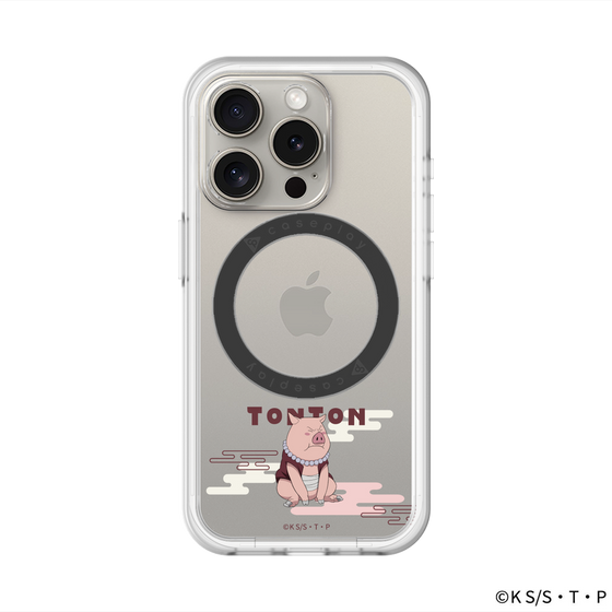 スリムプロテクションプレミアムケース with MagSafe［ NARUTO -ナルト- 疾風伝 - トントン ］