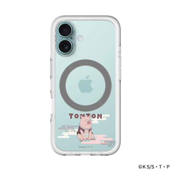 スリムプロテクションプレミアムケース with MagSafe［ NARUTO -ナルト- 疾風伝 - トントン ］