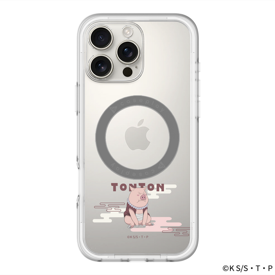 スリムプロテクションプレミアムケース with MagSafe［ NARUTO -ナルト- 疾風伝 - トントン ］