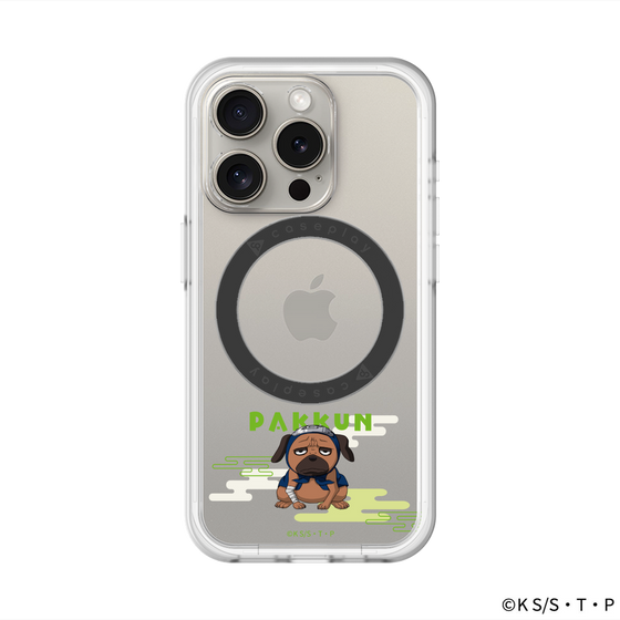 スリムプロテクションプレミアムケース with MagSafe［ NARUTO -ナルト- 疾風伝 - パックン ］