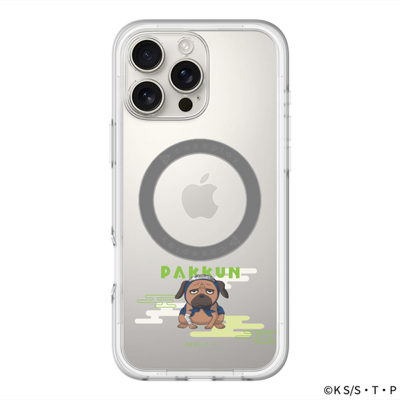 スリムプロテクションプレミアムケース with MagSafe［ NARUTO -ナルト- 疾風伝 - パックン ］