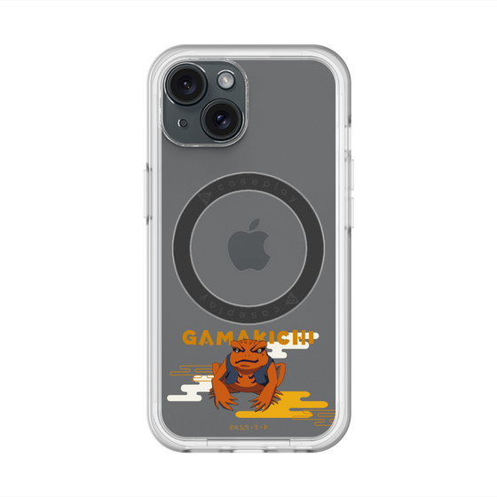 スリムプロテクションプレミアムケース with MagSafe［ NARUTO -ナルト- 疾風伝 - ガマ吉 ］