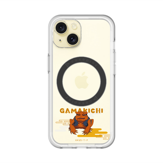 スリムプロテクションプレミアムケース with MagSafe［ NARUTO -ナルト- 疾風伝 - ガマ吉 ］