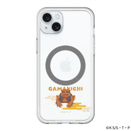 スリムプロテクションプレミアムケース with MagSafe［ NARUTO-ナルト- 疾風伝 - ガマ吉 ］