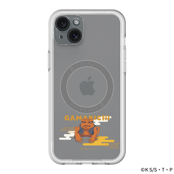 スリムプロテクションプレミアムケース with MagSafe［ NARUTO -ナルト- 疾風伝 - ガマ吉 ］