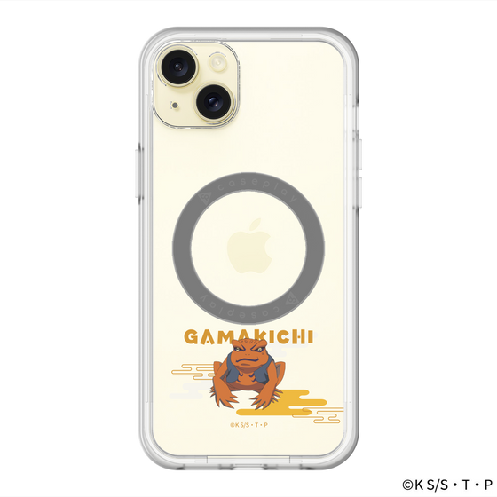 スリムプロテクションプレミアムケース with MagSafe［ NARUTO -ナルト- 疾風伝 - ガマ吉 ］