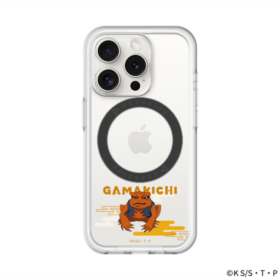 スリムプロテクションプレミアムケース with MagSafe［ NARUTO-ナルト- 疾風伝 - ガマ吉 ］