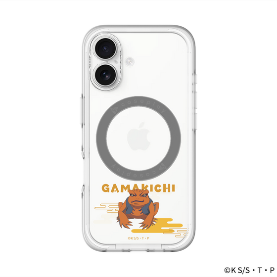 スリムプロテクションプレミアムケース with MagSafe［ NARUTO-ナルト- 疾風伝 - ガマ吉 ］