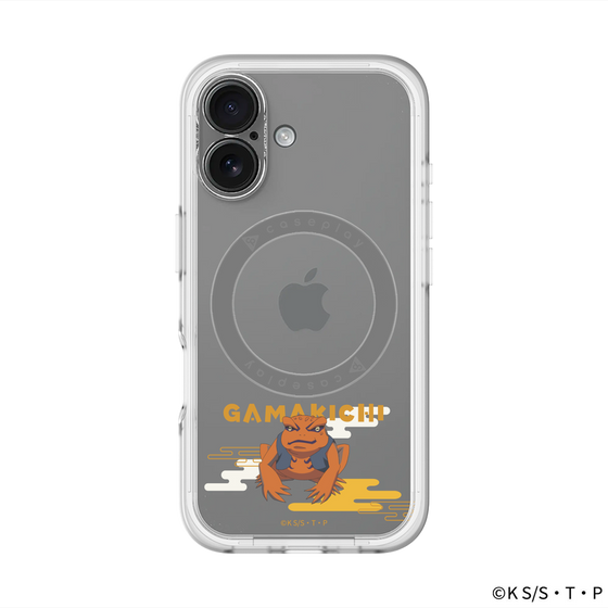 スリムプロテクションプレミアムケース with MagSafe［ NARUTO -ナルト- 疾風伝 - ガマ吉 ］