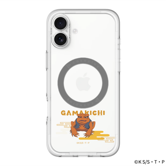 スリムプロテクションプレミアムケース with MagSafe［ NARUTO-ナルト- 疾風伝 - ガマ吉 ］