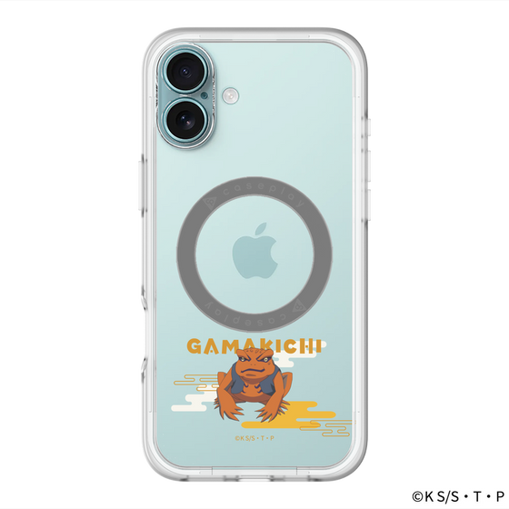 スリムプロテクションプレミアムケース with MagSafe［ NARUTO -ナルト- 疾風伝 - ガマ吉 ］