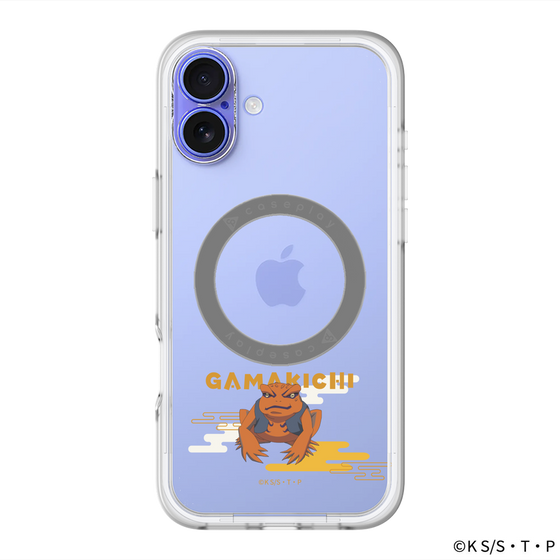 スリムプロテクションプレミアムケース with MagSafe［ NARUTO -ナルト- 疾風伝 - ガマ吉 ］