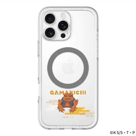 スリムプロテクションプレミアムケース with MagSafe［ NARUTO-ナルト- 疾風伝 - ガマ吉 ］