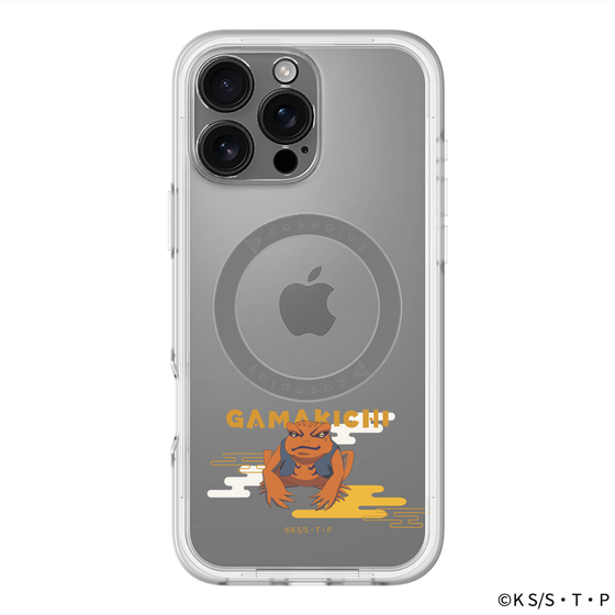 スリムプロテクションプレミアムケース with MagSafe［ NARUTO -ナルト- 疾風伝 - ガマ吉 ］