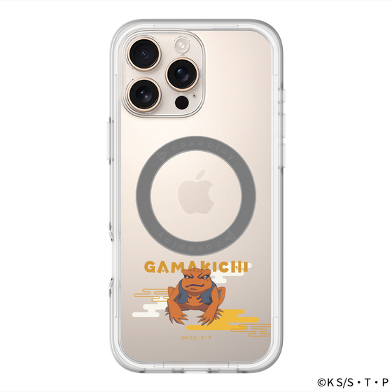 スリムプロテクションプレミアムケース with MagSafe［ NARUTO -ナルト- 疾風伝 - ガマ吉 ］