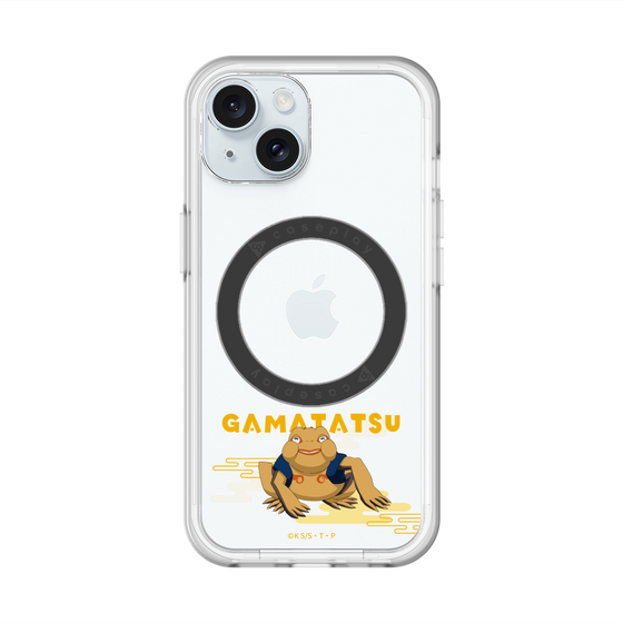 スリムプロテクションプレミアムケース with MagSafe［ NARUTO -ナルト- 疾風伝 - ガマ竜 ］