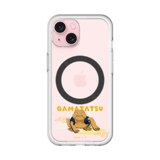 スリムプロテクションプレミアムケース with MagSafe［ NARUTO -ナルト- 疾風伝 - ガマ竜 ］