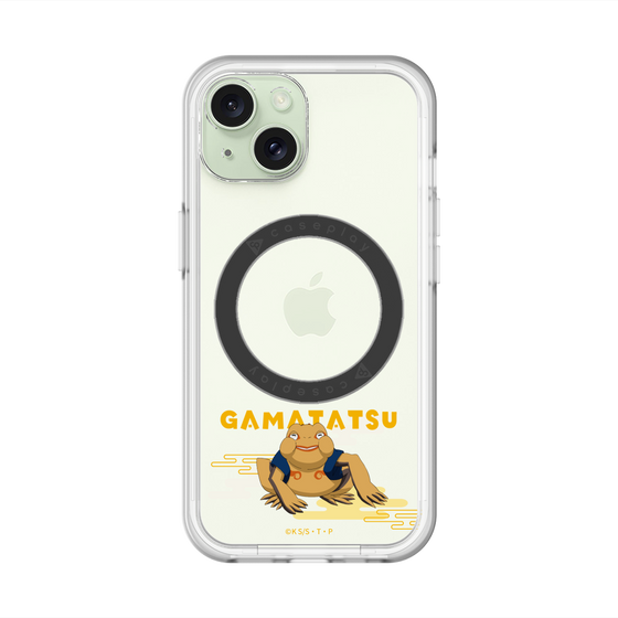 スリムプロテクションプレミアムケース with MagSafe［ NARUTO -ナルト- 疾風伝 - ガマ竜 ］