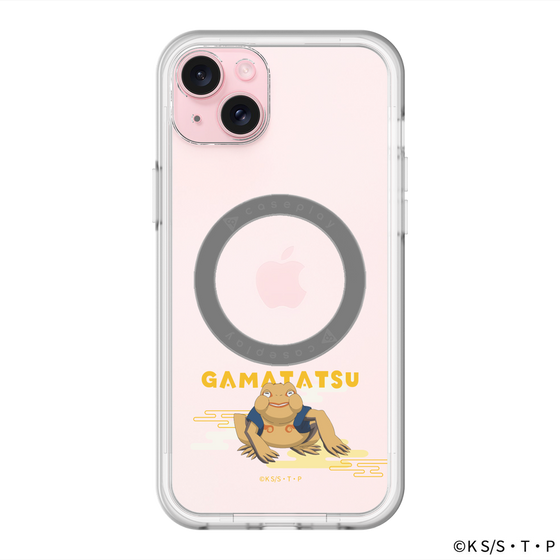 スリムプロテクションプレミアムケース with MagSafe［ NARUTO -ナルト- 疾風伝 - ガマ竜 ］