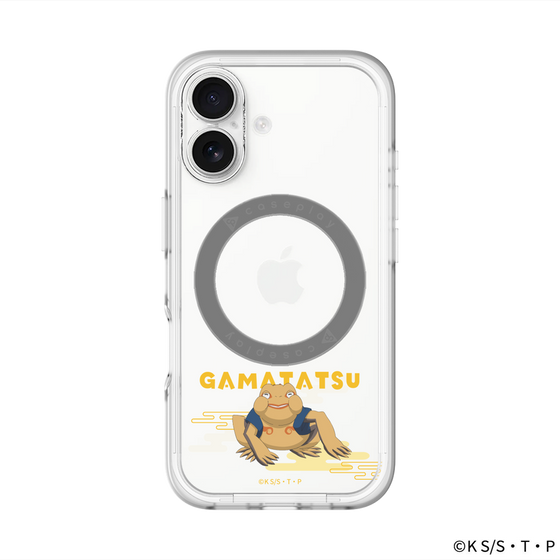 スリムプロテクションプレミアムケース with MagSafe［ NARUTO-ナルト- 疾風伝 - ガマ竜 ］