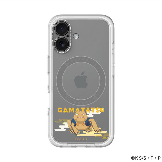 スリムプロテクションプレミアムケース with MagSafe［ NARUTO -ナルト- 疾風伝 - ガマ竜 ］