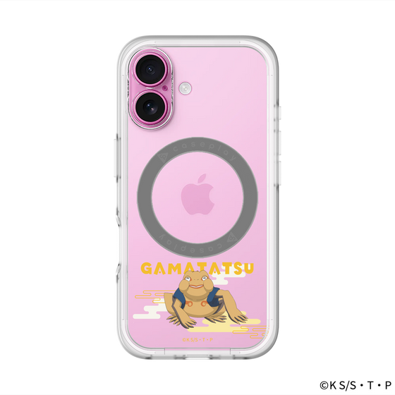 スリムプロテクションプレミアムケース with MagSafe［ NARUTO -ナルト- 疾風伝 - ガマ竜 ］