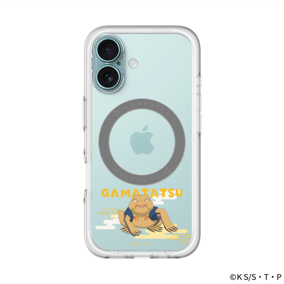 スリムプロテクションプレミアムケース with MagSafe［ NARUTO -ナルト- 疾風伝 - ガマ竜 ］