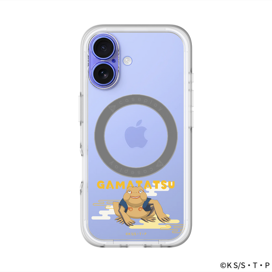 スリムプロテクションプレミアムケース with MagSafe［ NARUTO -ナルト- 疾風伝 - ガマ竜 ］