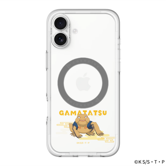 スリムプロテクションプレミアムケース with MagSafe［ NARUTO-ナルト- 疾風伝 - ガマ竜 ］