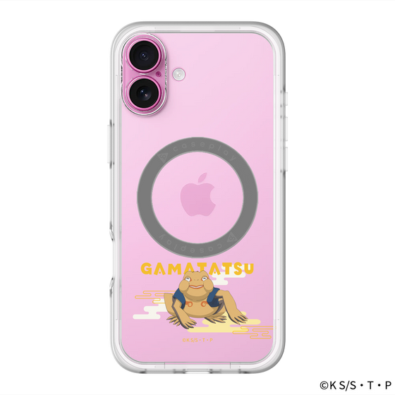 スリムプロテクションプレミアムケース with MagSafe［ NARUTO -ナルト- 疾風伝 - ガマ竜 ］