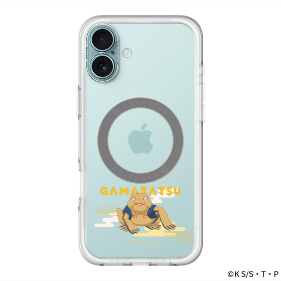 スリムプロテクションプレミアムケース with MagSafe［ NARUTO -ナルト- 疾風伝 - ガマ竜 ］