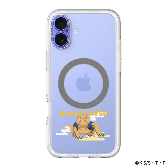 スリムプロテクションプレミアムケース with MagSafe［ NARUTO -ナルト- 疾風伝 - ガマ竜 ］