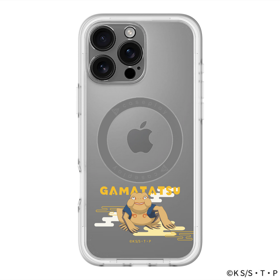 スリムプロテクションプレミアムケース with MagSafe［ NARUTO -ナルト- 疾風伝 - ガマ竜 ］