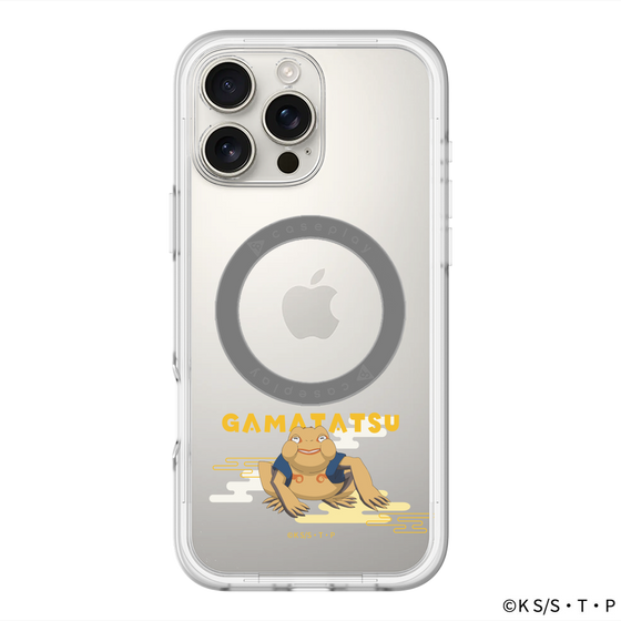 スリムプロテクションプレミアムケース with MagSafe［ NARUTO -ナルト- 疾風伝 - ガマ竜 ］