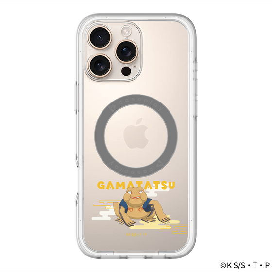 スリムプロテクションプレミアムケース with MagSafe［ NARUTO -ナルト- 疾風伝 - ガマ竜 ］