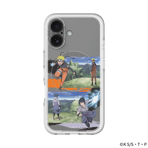 スリムプロテクションプレミアムケース with MagSafe［ NARUTO -ナルト- 疾風伝 - 終末の谷 ］