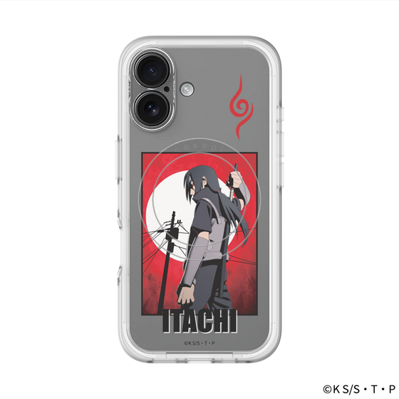 スリムプロテクションプレミアムケース with MagSafe［ NARUTO -ナルト- 疾風伝 - うちはイタチ - 暗部 ］