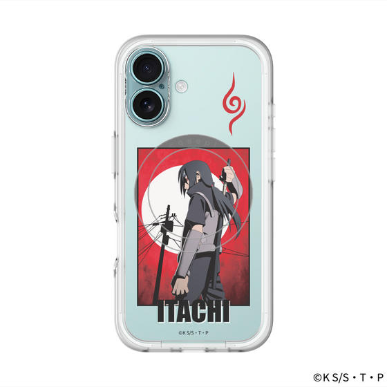 スリムプロテクションプレミアムケース with MagSafe［ NARUTO -ナルト- 疾風伝 - うちはイタチ - 暗部 ］