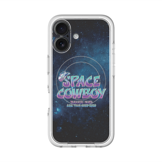 スリムプロテクションプレミアムケース with MagSafe［ Takanori Iwata ASIA TOUR 2025-2026 "SPACE COWBOY" - ロゴ ］