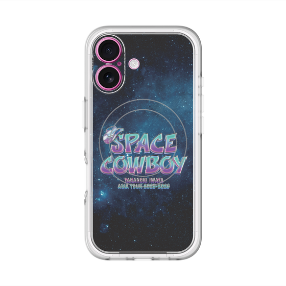 スリムプロテクションプレミアムケース with MagSafe［ Takanori Iwata ASIA TOUR 2025-2026 "SPACE COWBOY" - ロゴ ］