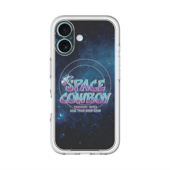 スリムプロテクションプレミアムケース with MagSafe［ Takanori Iwata ASIA TOUR 2025-2026 "SPACE COWBOY" - ロゴ ］