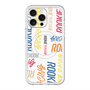 スリムプロテクションプレミアムケース with MagSafe［ ルーキーレーシング - カラフルロゴ - ホワイト ］