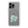 スリムプロテクションプレミアムケース with MagSafe［ MOOMIN - Snufkin ］