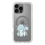 スリムプロテクションプレミアムケース with MagSafe［ MOOMIN - Hattifatteners ］
